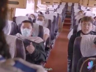 Xxx wideo tour autobus z cycate azjatyckie wezwanie dziewczyna oryginalny chińskie av xxx wideo z angielski zastąpić