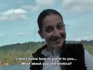 Street girl STOP - Real Czech hitchhiker Lenka fucked