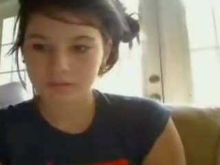 Jovem e fabulous webcam miúda