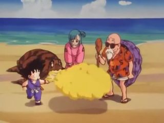 Bulma meets the medical man Roshi and movies her pussy