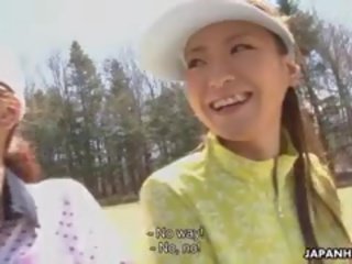 Pleasant Golf young woman Nana Kunimi produce A Mistake And Now She