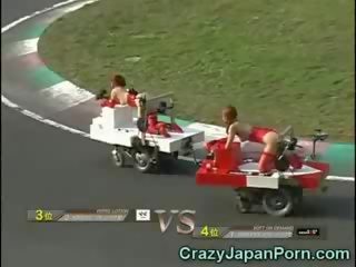 Marrant japonais cochon vidéo race!