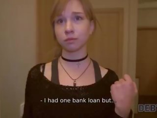 Debt4k&period; 愛麗絲 klay 得到 性交 由 陌生人 因為 她 took 出 一 loan 為 iphone